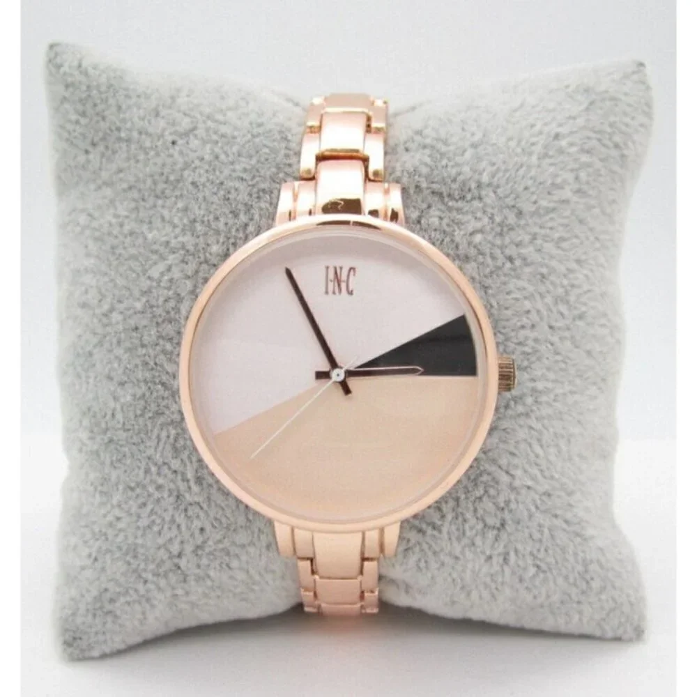 Women INC Quartz WR Analog 37mm Dial Causal Round Watch (F356)